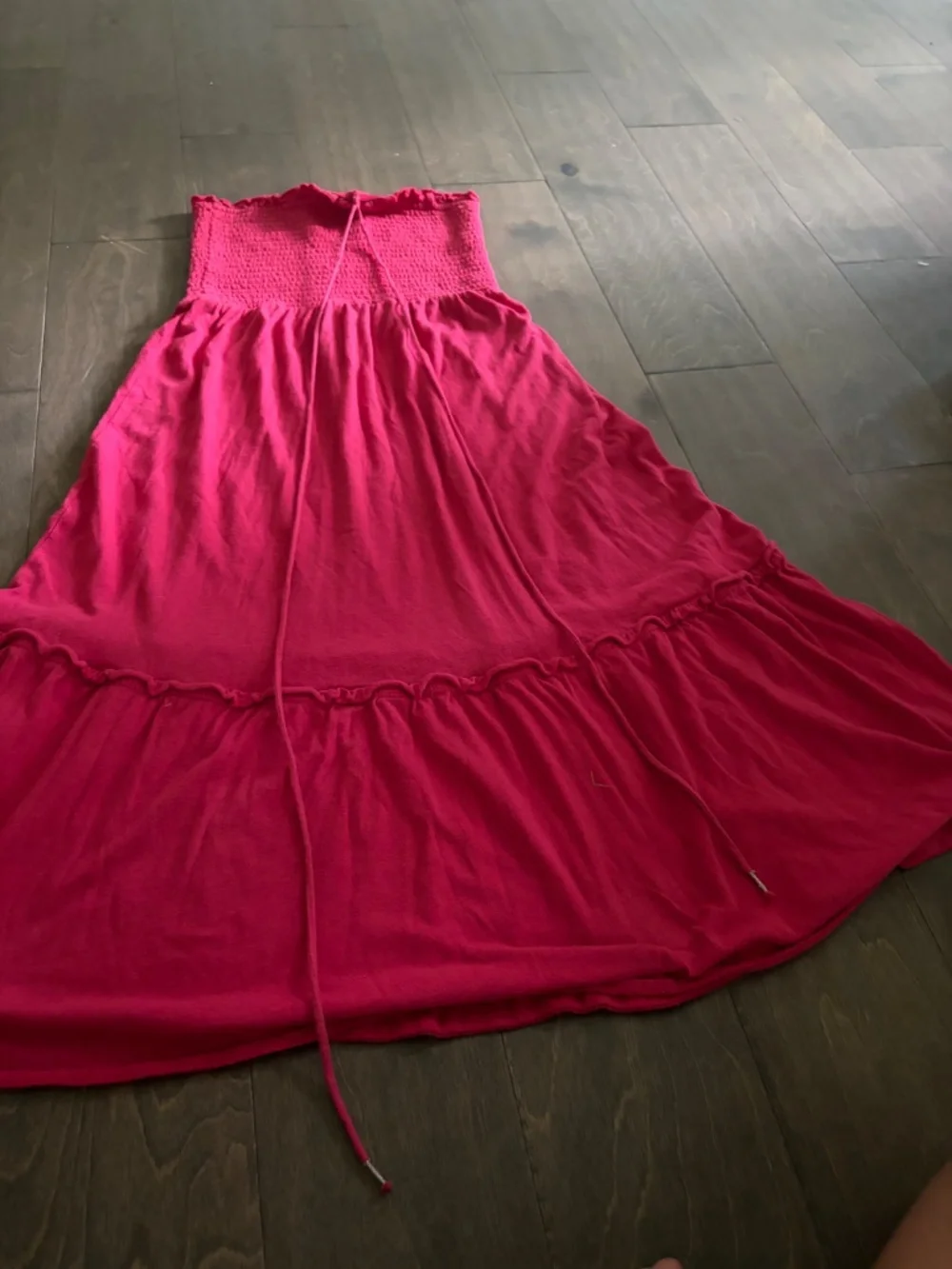 American Eagle hot pink dress